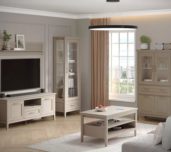 Изображение товара Журнальный столик Black Red White Classic LAW/110 (глиняный серый)