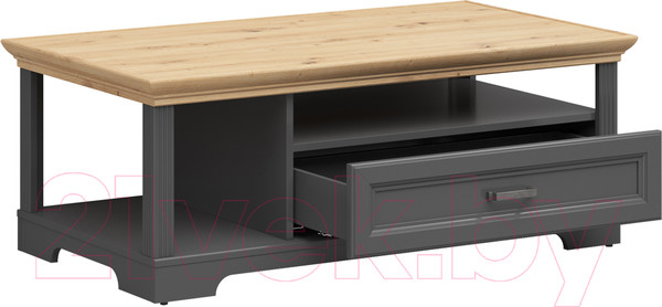 Изображение товара Журнальный столик Black Red White Jasmin LAW1S (графит/дуб артизан)