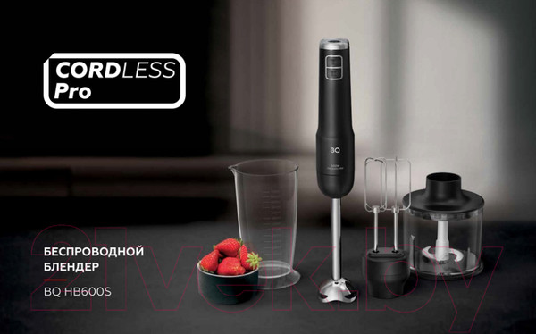 Изображение товара Блендер погружной BQ HB600S (черный)