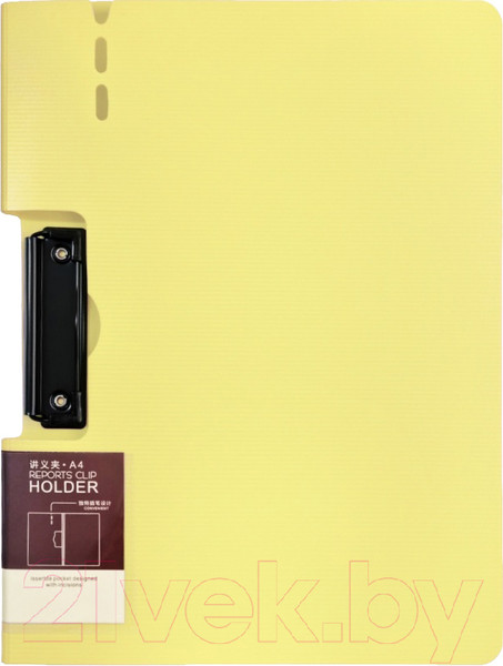 Изображение товара Папка для бумаг Hua Jie JW6709L (светло-желтый)