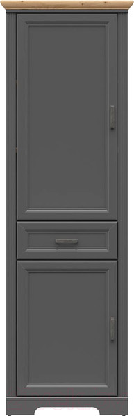 Изображение товара Шкаф Black Red White Jasmin REG2D1S (графит/дуб артизан)