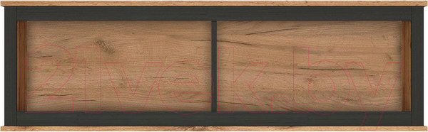 Изображение товара Полка-ячейка Black Red White Loft SFW/130 (дуб вотан/черный)