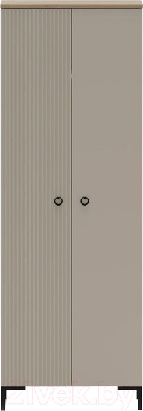 Изображение товара Шкаф Black Red White Domenica SZF2D (глиняный серый/дуб сильвержек ореховый)