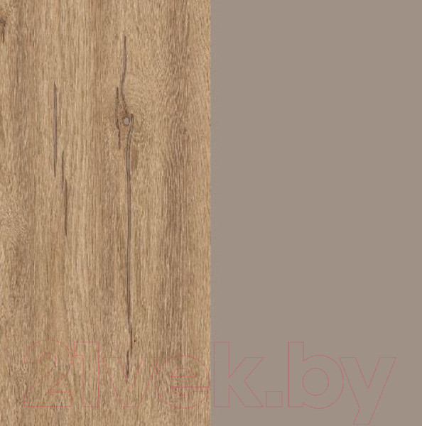 Изображение товара Шкаф Black Red White Domenica SZF2D (глиняный серый/дуб сильвержек ореховый)