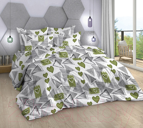 Изображение товара Комплект постельного белья Milanika Гэтсби 2сп (бязь)