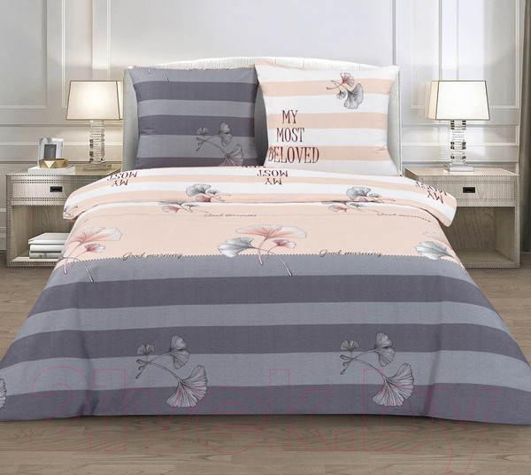 Изображение товара Комплект постельного белья Milanika Настроение 2сп (бязь)