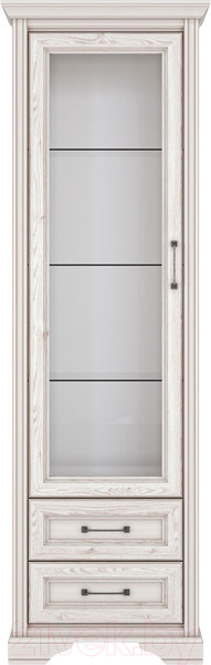 Изображение товара Шкаф с витриной Black Red White Stylius B169-REG1W2S (лиственница сибирская)