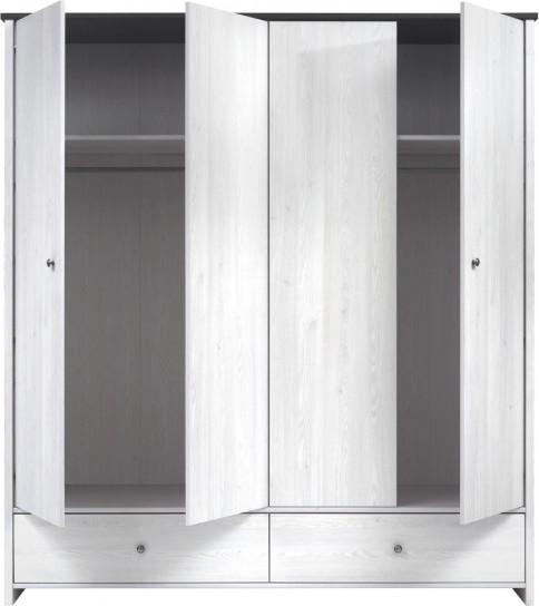 Изображение товара Шкаф Black Red White Порто SZF4D2S (джанни/сосна ларико)