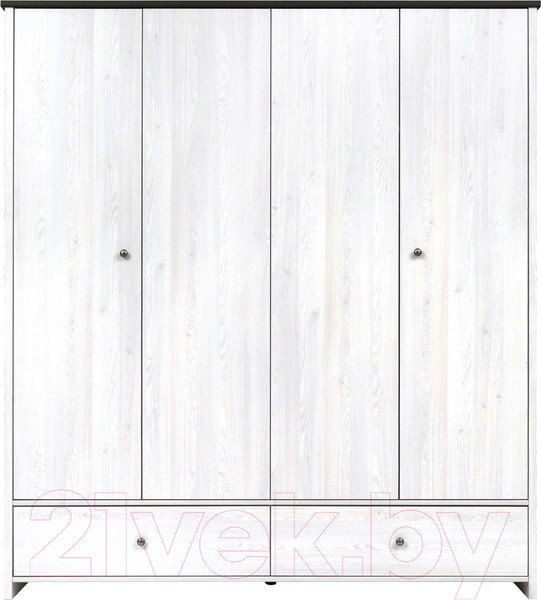 Изображение товара Шкаф Black Red White Порто SZF4D2S (джанни/сосна ларико)