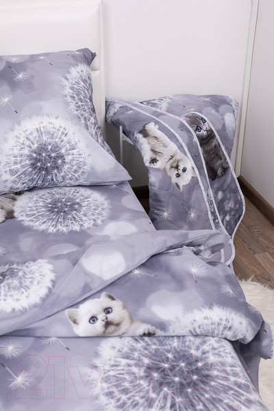 Изображение товара Комплект постельного белья Milanika Пушок 2сп (бязь)