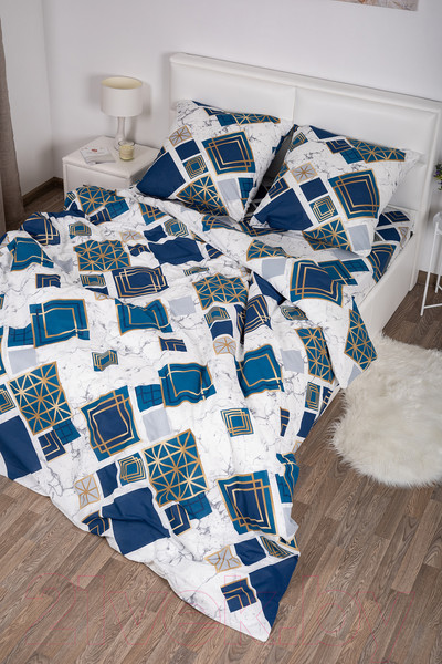 Изображение товара Комплект постельного белья Milanika Плутон семейный (бязь)