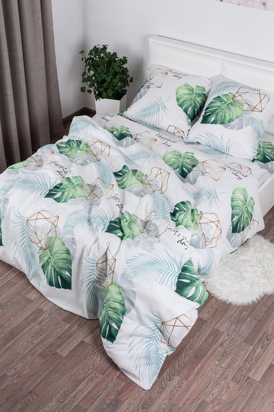 Изображение товара Комплект постельного белья Milanika Ямайка семейный (бязь)