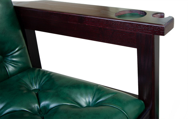 Изображение товара Стул бильярдный Weekend мягкое сиденье + мягкая спинка 40.501.49.1 (махагон)