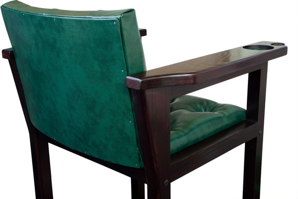 Изображение товара Стул бильярдный Weekend мягкое сиденье + мягкая спинка 40.501.49.1 (махагон)