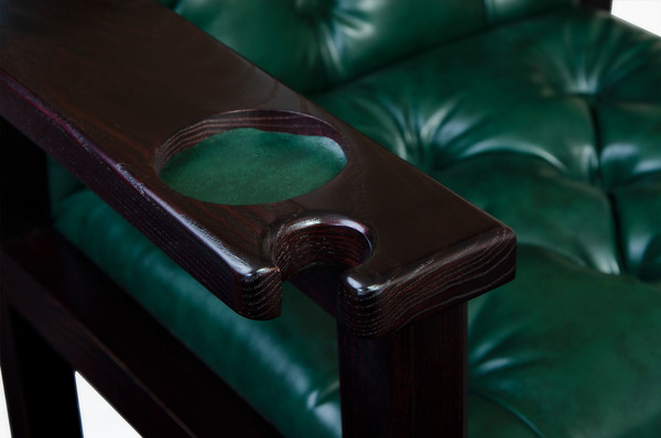 Изображение товара Стул бильярдный Weekend мягкое сиденье + мягкая спинка 40.501.49.1 (махагон)