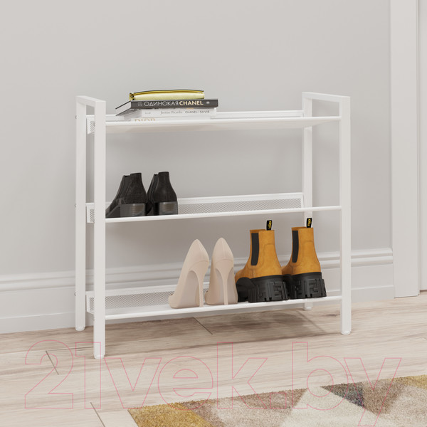 Изображение товара Полка для обуви ЗМИ Торонто 23 / ПДОТ23 (белый)