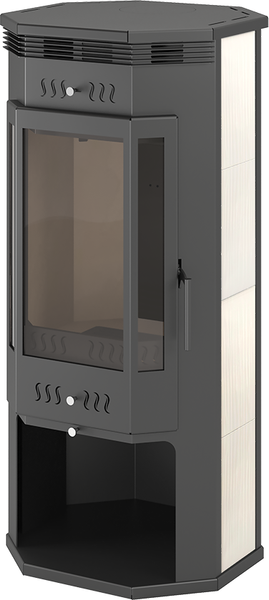 Изображение товара Печь-камин Везувий Aston 11кВт угловой 150мм (180м3)