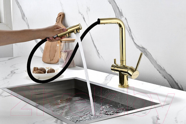 Изображение товара Смеситель Paulmark Serpentine Se213222-G