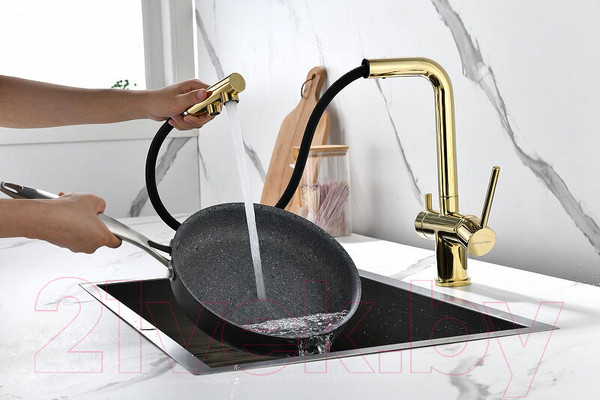 Изображение товара Смеситель Paulmark Serpentine Se213222-G