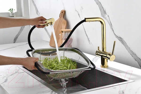 Изображение товара Смеситель Paulmark Serpentine Se213222-G