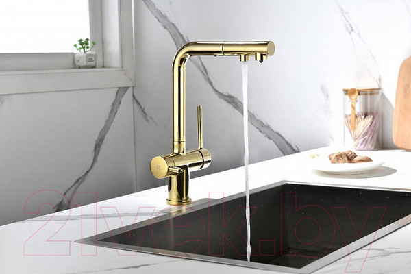 Изображение товара Смеситель Paulmark Serpentine Se213222-G