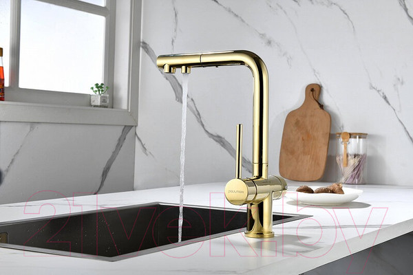 Изображение товара Смеситель Paulmark Serpentine Se213222-G