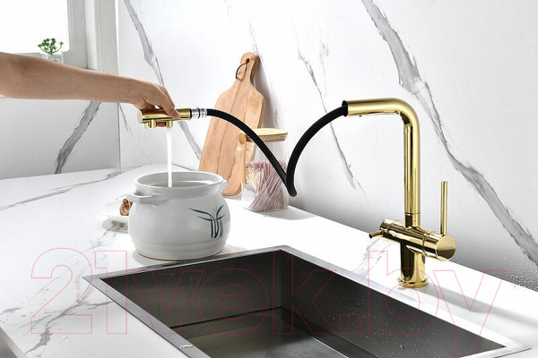 Изображение товара Смеситель Paulmark Serpentine Se213222-G