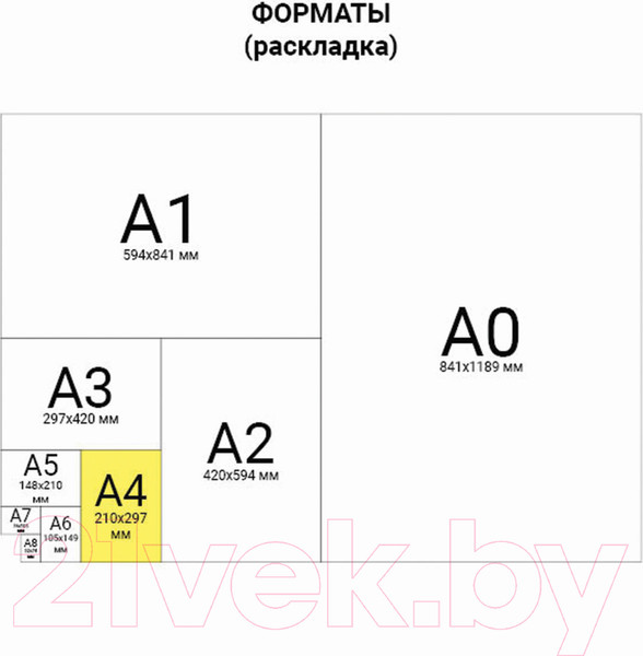 Изображение товара Книга учета Staff А4 / 130215 (96л, клетка)