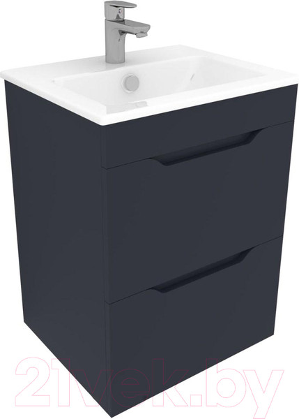 Изображение товара Тумба под умывальник Aquanet Практика 50 / 330456 (маренго)