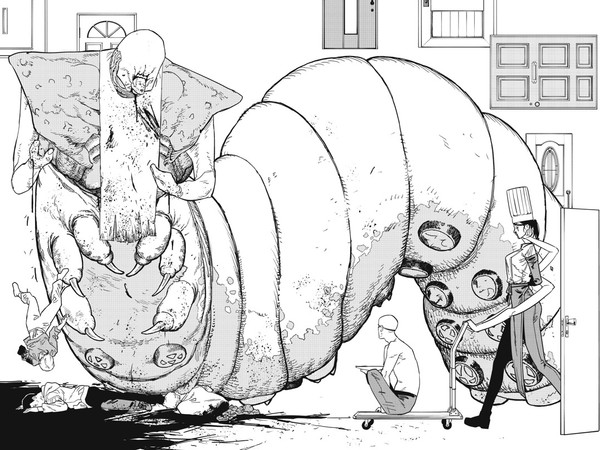 Изображение товара Манга Азбука Человек-бензопила. Книга 10. Закуска, твердая обложка (Фудзимото Тацуки)