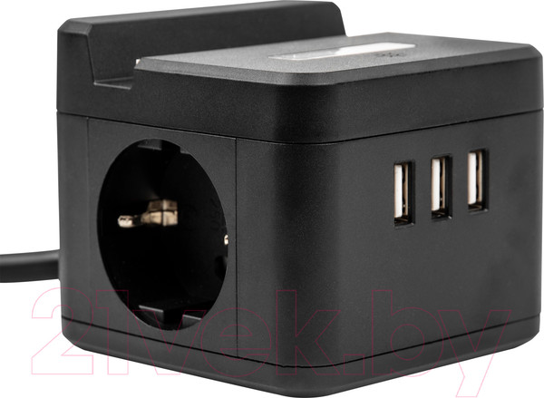 Изображение товара Удлинитель Uniel S-GCD2-1.5SBUH / UL-00011252 (черный)