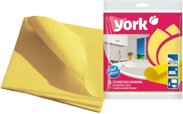 Салфетка хозяйственная York Универсальная 35x35 (3шт) — фото 3