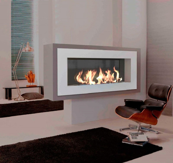 Изображение товара Биокамин Zefire Elliot 1500 (с белой рамкой)