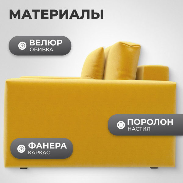 Изображение товара Кресло-кровать Mio Tesoro Кастел (Velutto 56)