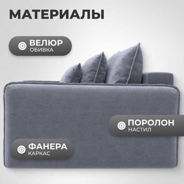 Изображение товара Кресло-кровать Mio Tesoro Кросби М1 (Velutto 32)