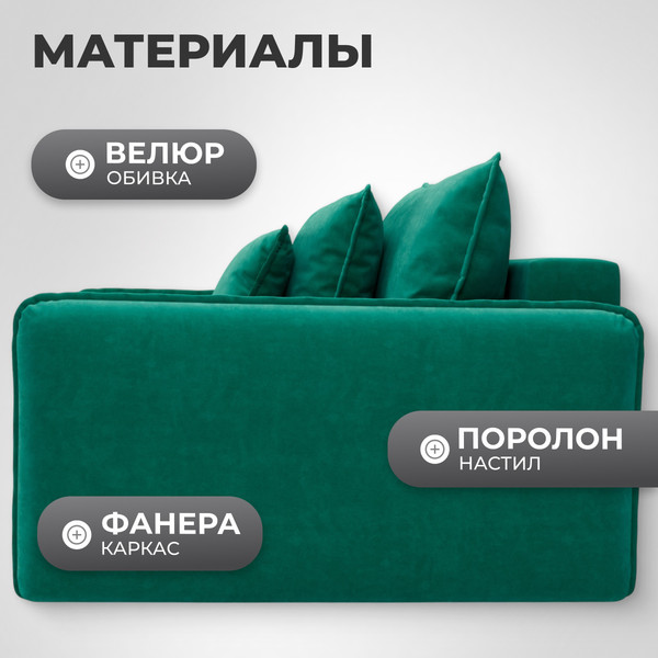 Изображение товара Кресло-кровать Mio Tesoro Кросби М1 (Velutto 33)