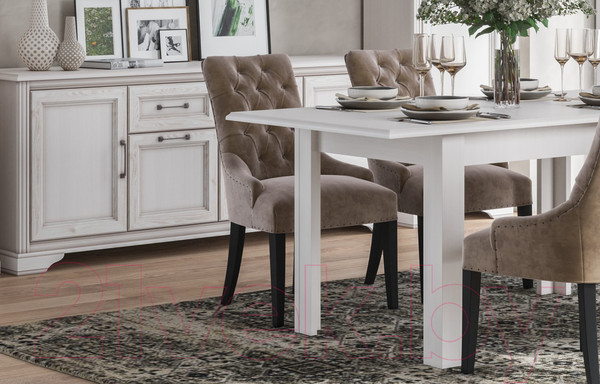 Изображение товара Обеденный стол Black Red White Stylius B169-STO (лиственница сибирская)