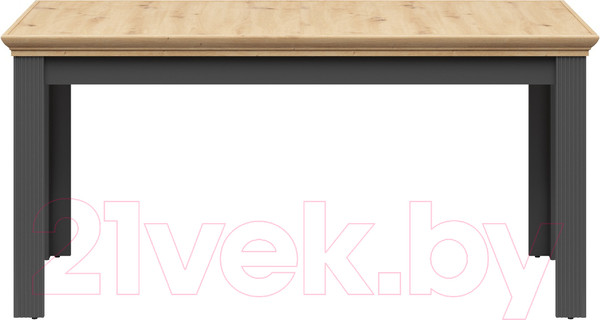 Изображение товара Обеденный стол Black Red White Jasmin STO (графит/дуб артизан)