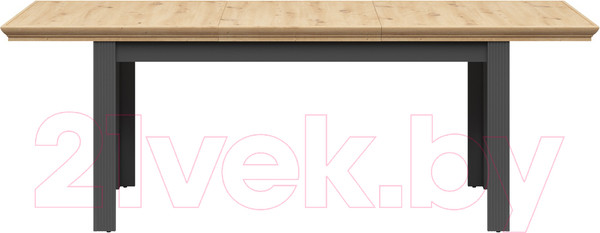 Изображение товара Обеденный стол Black Red White Jasmin STO (графит/дуб артизан)