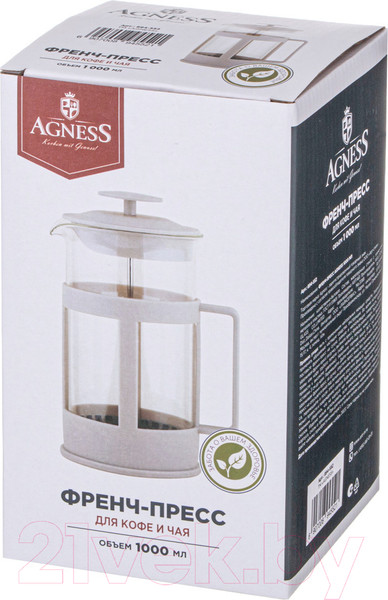 Изображение товара Френч-пресс Agness 894-552