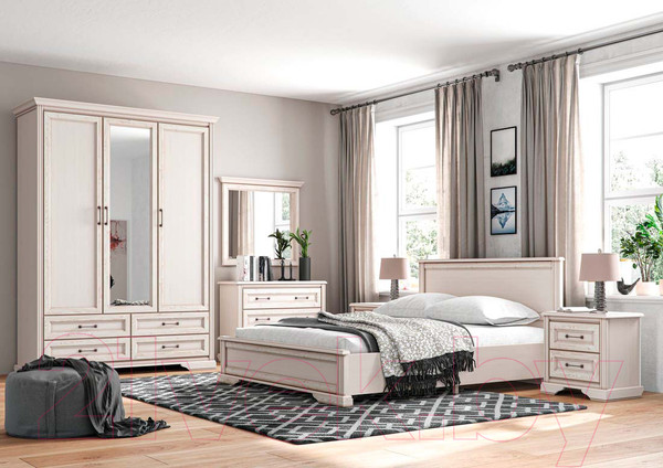 Изображение товара Двуспальная кровать Black Red White Stylius B169-LOZ160x200 с подъемным механизмом (лиственница сибирская)