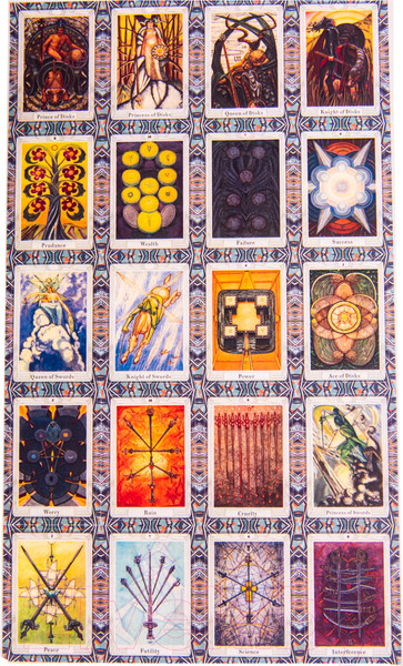 Изображение товара Набор наклеек Gothic Kotik Production Таро Алистер Кроули 1x78 / НаклКроули1