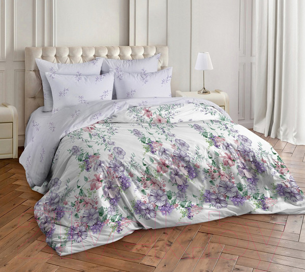 Изображение товара Комплект постельного белья Milanika Микаэла евро (поплин)