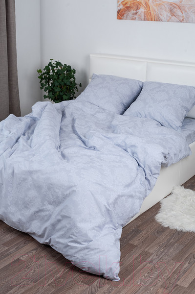 Изображение товара Комплект постельного белья Milanika Кварц 1.5сп (поплин-жаккард)