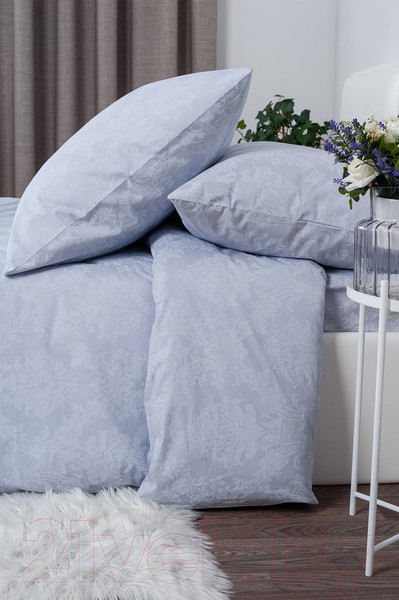 Изображение товара Комплект постельного белья Milanika Кварц 1.5сп (поплин-жаккард)