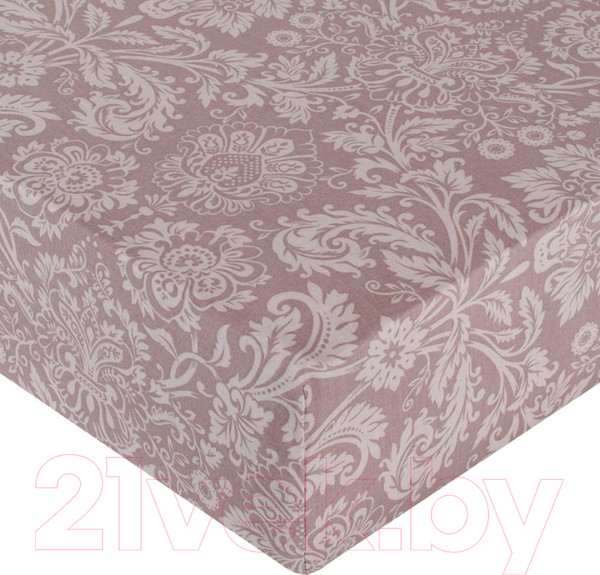 Изображение товара Простыня Milanika Латте на резинке 90x200x20 (поплин-жаккард)