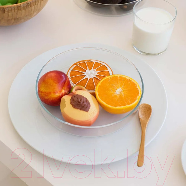 Изображение товара Прорезыватель для зубов Oli & Carol Каучуковый (Orange)