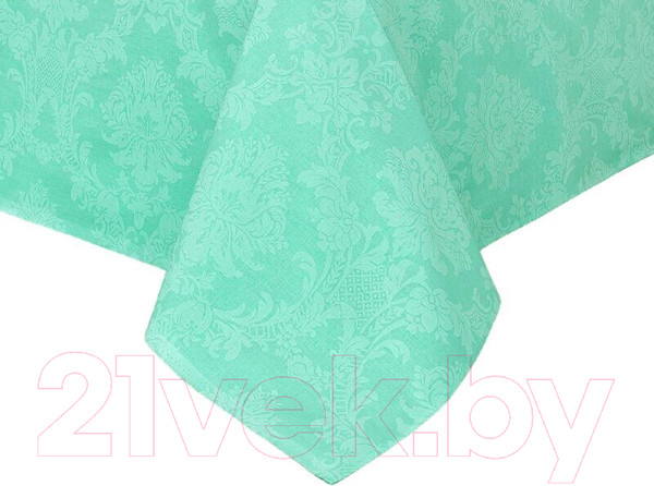 Изображение товара Простыня Milanika Бирюза 1.5сп (поплин-жаккард)
