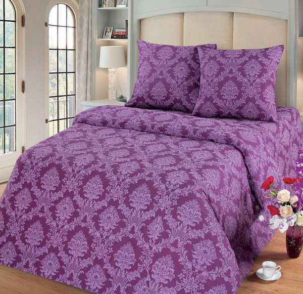 Изображение товара Пододеяльник Milanika Сапфир 1.5сп (поплин-жаккард)