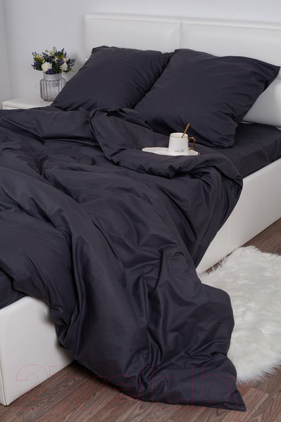 Изображение товара Пододеяльник Milanika Грэй 1.5сп (поплин г/к)